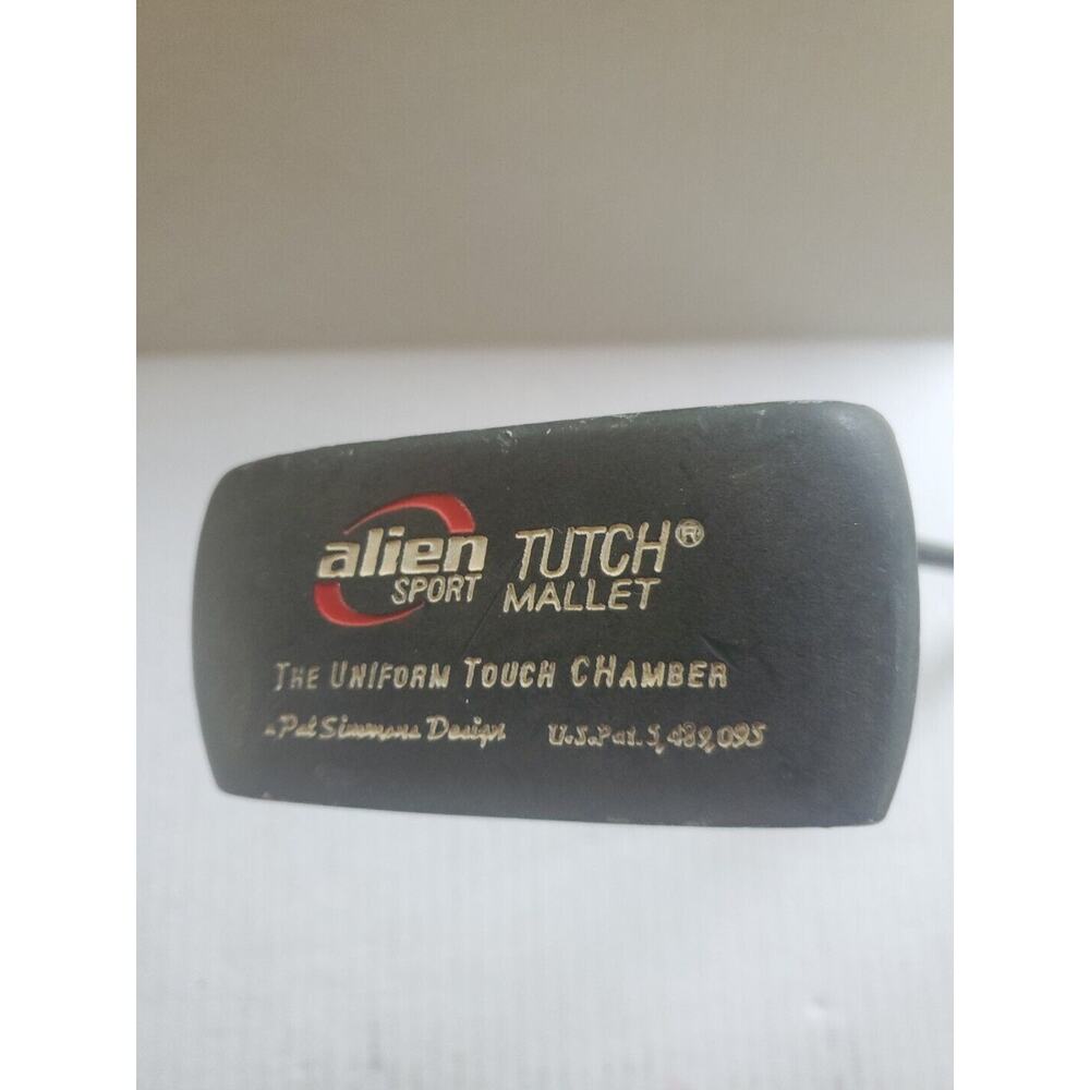 Alien Sport Tutch Mallet RH 35.75in Putter With New Lamkin Pistol Grip